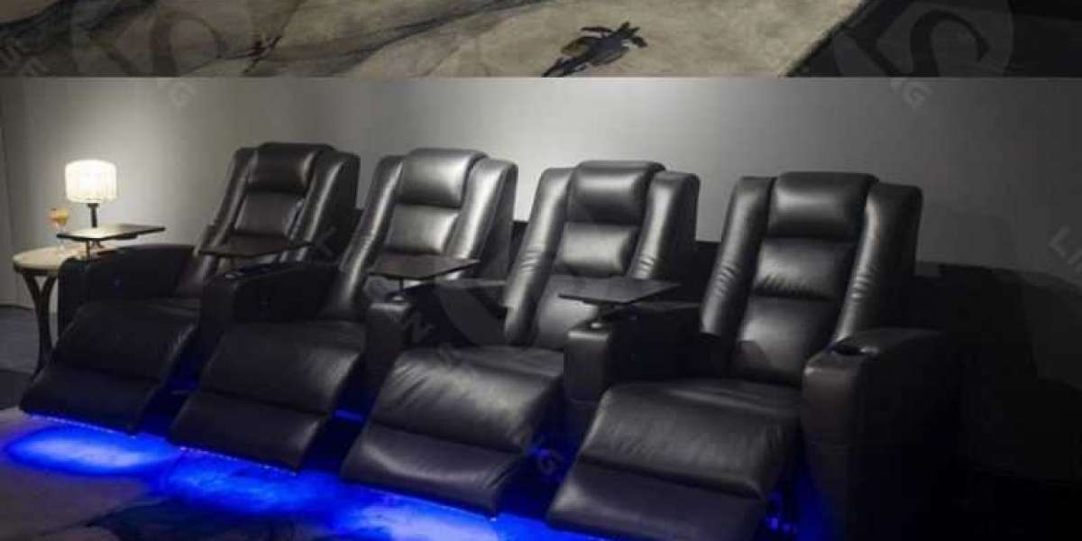 How to find the perfect four-seat theater recliner in a movie theater taking into consideration the picture and sound qu