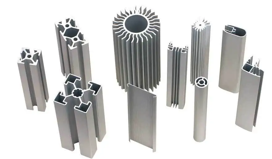 Use of T-slot aluminum extrusions throughout the process