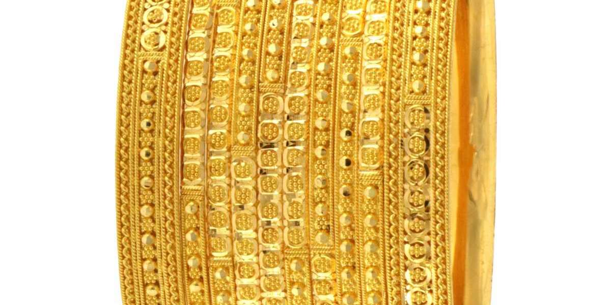 "A Symphony of Elegance: Exploring the Exquisite Indian Gold Designs of Bangles"